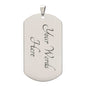 To My Son | Personalized Dog Tag