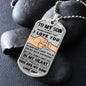 To My Son | Personalized Dog Tag