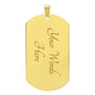 To My Son | Personalized Dog Tag