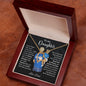To My Daughter From Dad - Forever Love Necklace