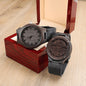 To My Husband | Engraved Wooden Watch