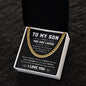 To My Son | Cuban Link Chain