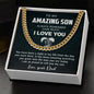 To My Amazing Son | I Love You
