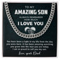 To My Amazing Son | I Love You