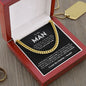 To My Man Cuban Link Chain, Valentine's Day, Birthday, Christmas, Appreciation Gift