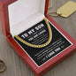To My Son | Cuban Link Chain