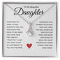 To My Daughter- Home- Alluring Beauty Necklace