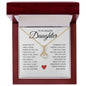 To My Daughter- Home- Alluring Beauty Necklace