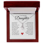 To My Daughter- Home- Alluring Beauty Necklace