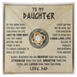 To My Daughter | LAUGH, LOVE, LIVE | Love Knot Necklace