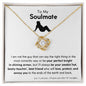 To My Soulmate | Perfect Knight | Love Knot Necklace