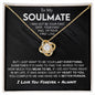 To My Soulmate Necklace | Valentine's Day, Birthday, Christmas, Appreciation Gift