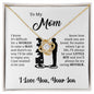 To my Mom| Mother's Day , Birthday, Christmas, Holiday Gift