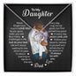 To My Daughter | LOVE YOU | Love Knot Necklace
