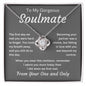 To My Soulmate | Admiration | Love Knot Necklace