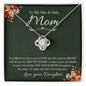 To My Mom | One and Only | Love Knot Necklace