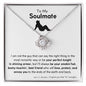 To My Soulmate | Perfect Knight | Love Knot Necklace