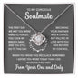 To My Soulmate | Love Knot Necklace