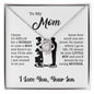 To my Mom| Mother's Day , Birthday, Christmas, Holiday Gift