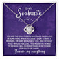 To My Soulmate | Love Knot Necklace