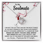 To My Soulmate | PERFECT ME FOR PERFECT YOU | Love Knot Necklace