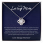 To my Mom| Mother's Day , Birthday, Christmas, Holiday Gift