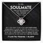 To My Soulmate Necklace | Valentine's Day, Birthday, Christmas, Appreciation Gift