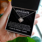 To My Soulmate Necklace | Valentine's Day, Birthday, Christmas, Appreciation Gift