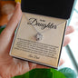 To My Daughter - Love Knot Necklace