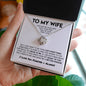 To My Wife Necklace | Valentine's Day, Birthday, Christmas, Appreciation Gift