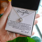To My Daughter | NEVER GIVE UP | Love Knot Necklace