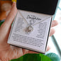 My Daughter/LITTLE GIRL FOREVER- Love Knot Necklace