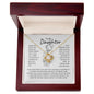 My Daughter/LITTLE GIRL FOREVER- Love Knot Necklace