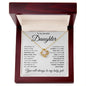 My Daughter / Home - Love Knot Necklace