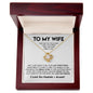 To My Wife Necklace | Valentine's Day, Birthday, Christmas, Appreciation Gift