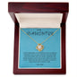 To My Daughter - Stronger Than you Seem- Love Knot Necklace