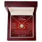 To My Mom - Love Knot Necklace