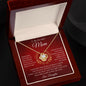To My Mom - Love Knot Necklace