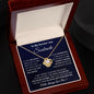To My Soulmate | Love Knot Necklace
