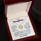 To My Daughter Love you Forever - Love Knot Necklace