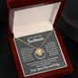 To My Soulmate | Love Knot Necklace