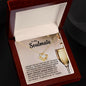 To My Soulmate | Let's celebrate us| Love Knot Necklace