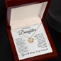 My Daughter / Home - Love Knot Necklace