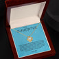 To My Daughter - Stronger Than you Seem- Love Knot Necklace