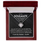 To My Soulmate Necklace | Valentine's Day, Birthday, Christmas, Appreciation Gift