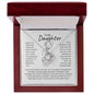 My Daughter/LITTLE GIRL FOREVER- Love Knot Necklace