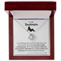 To My Soulmate | Perfect Knight | Love Knot Necklace