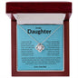 To My Daughter- BEST THING IN MY LIFE - Love Knot Necklace