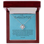 To My Daughter - Stronger Than you Seem- Love Knot Necklace