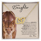 My Daughter | This Old Lioness - Interlocking Hearts Necklace
